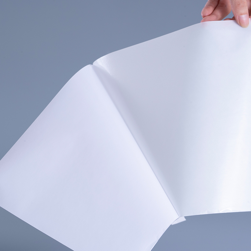 粘着印刷可能な光沢のある白いインクジェット写真用紙
