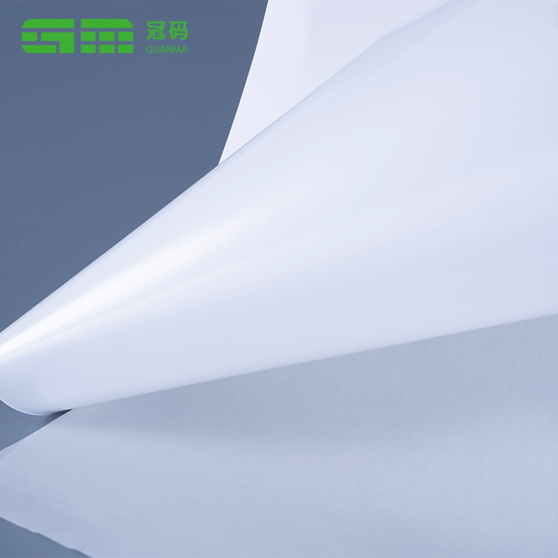 75mic 冷凍 PP 合成紙ラベル ロール、冷凍粘着剤付き