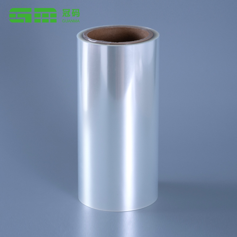 50mic 透明な自己粘着 PP ジャンボ ロール、透明なペット ライナー付き