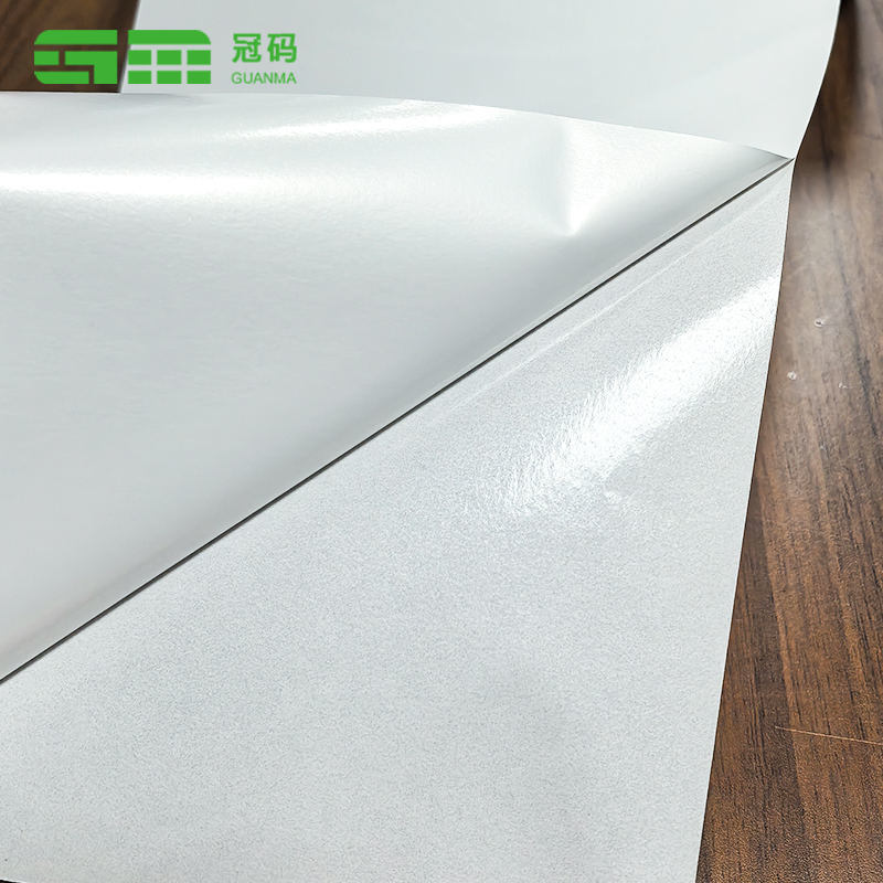 強力な接着力のゴム糊タイヤ粘着紙ラベル